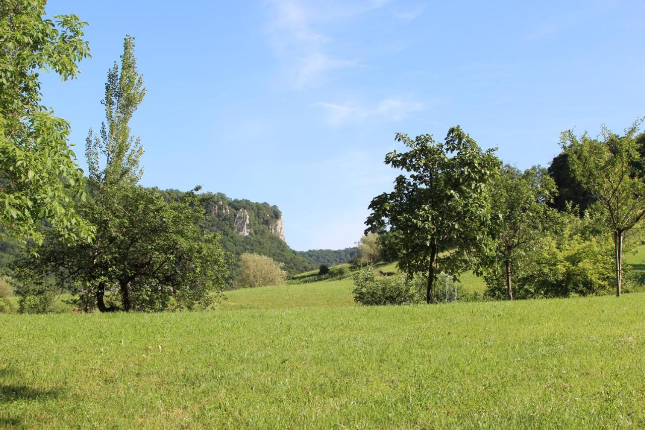 Domaine De Bellevue Gite Du Mont Poupet Marnoz Exterior foto